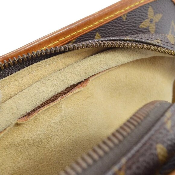 483365BE (X5) Louis Vuitton Hand Bag Brown Monogram - Picture 7 of 12